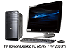 Pavilion Desktop PC p6745 / HP 2310m