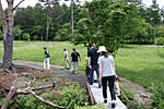 10:50、八ヶ岳オフ2014(第13回) - 橋を渡り 10:50、八ヶ岳オフ2014(第13回) - 橋を渡り