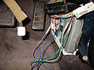 ドアロック本体を結線 ドアロック本体を結線
